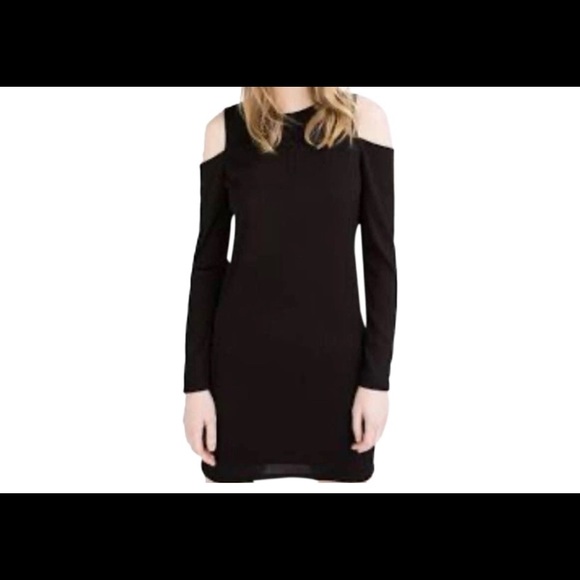 Zara Dresses & Skirts - NWT Zara Ribbed W&B Cold Shoulder Dress